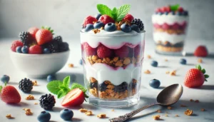 Greek yogurt parfait