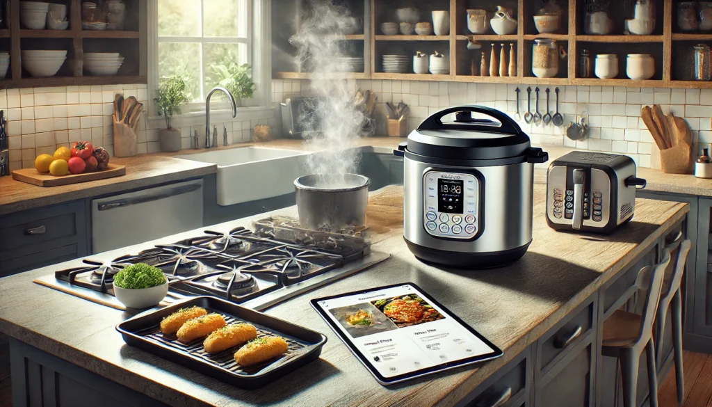 Smart Kitchen Appliances in Use