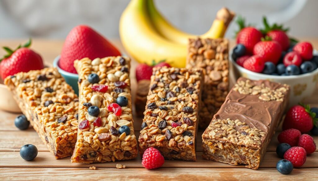 Healthy breakfast bars