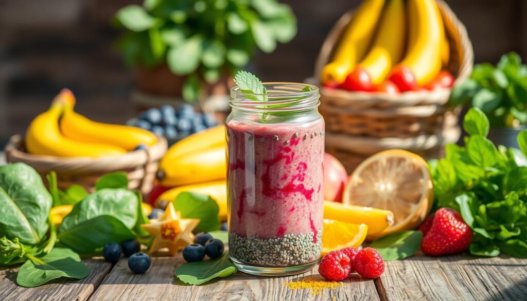 vegan immune boosting smoothie